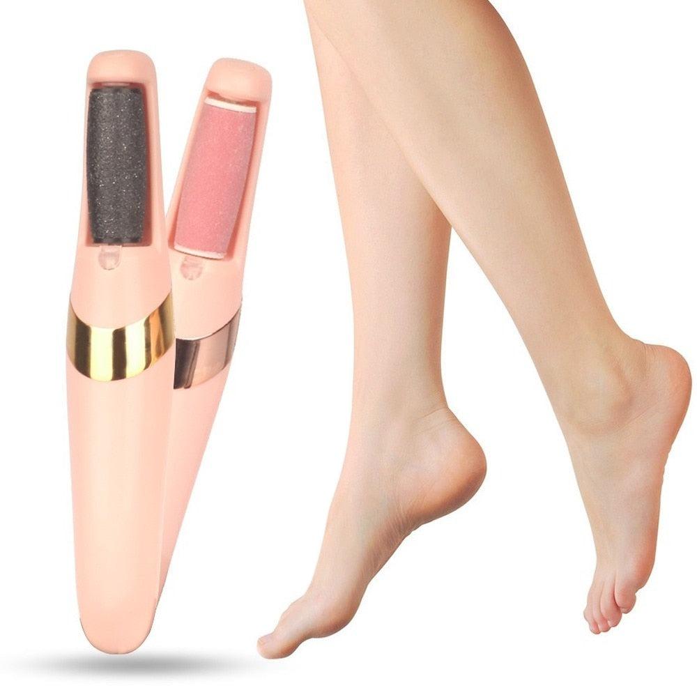 Rechargeable Electric Foot File for Smooth, Soft Feet