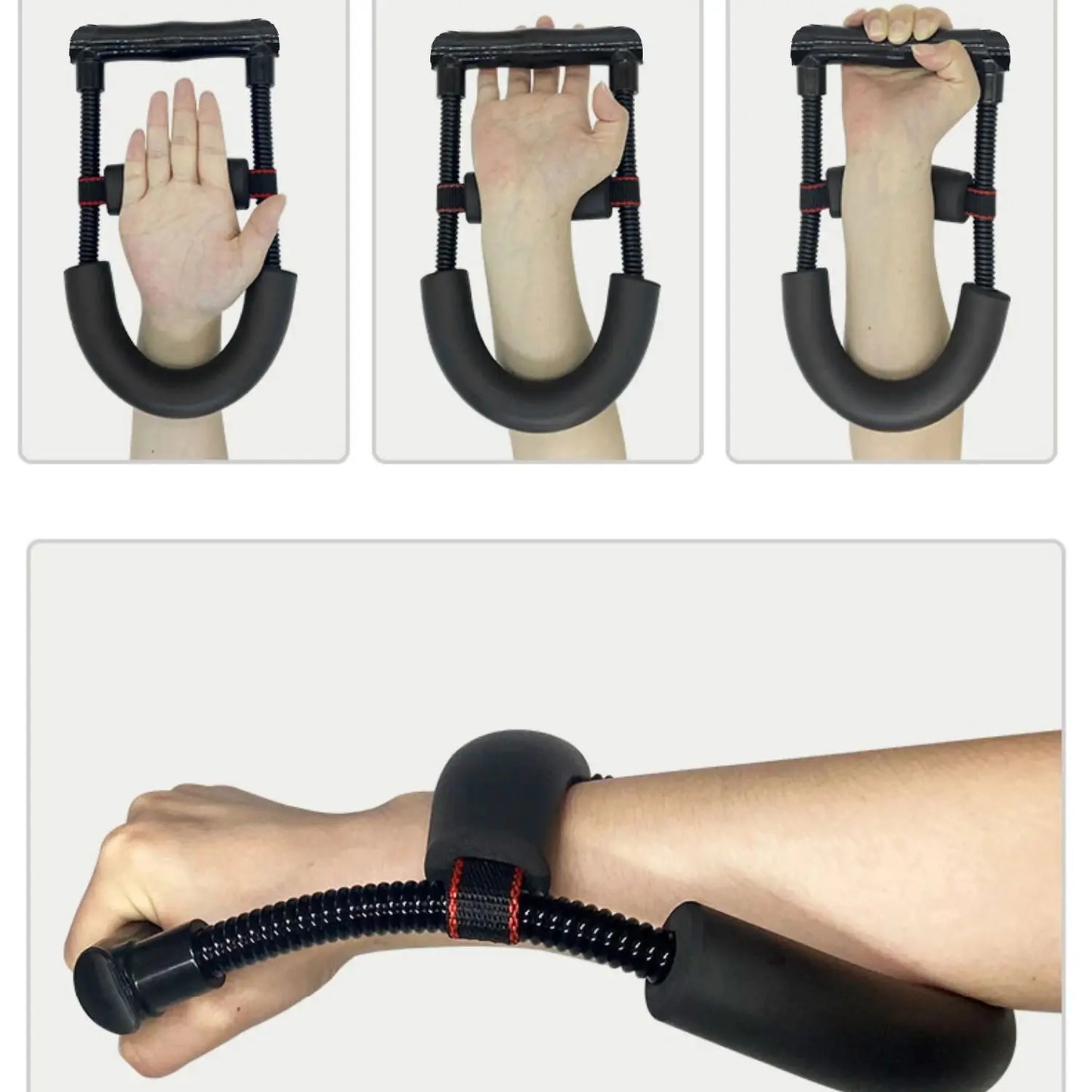 Forearm Strength Trainer: Adjustable Hand and Wrist Exerciser