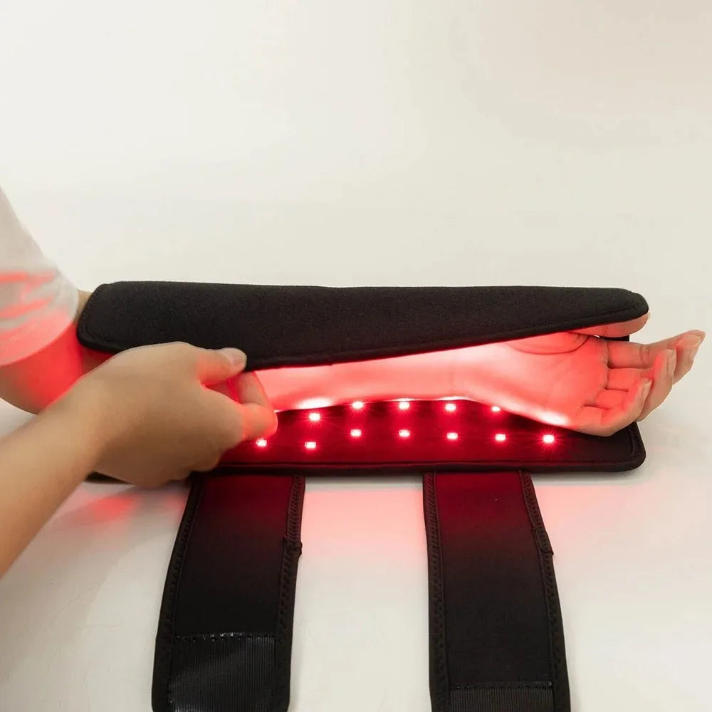 LED Light Therapy Wrap for Pain Relief and Skin Rejuvenation