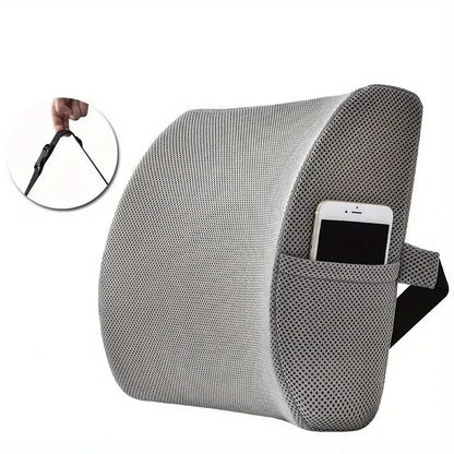 Comfortable Lumbar Support Cushion for Back Pain Relief