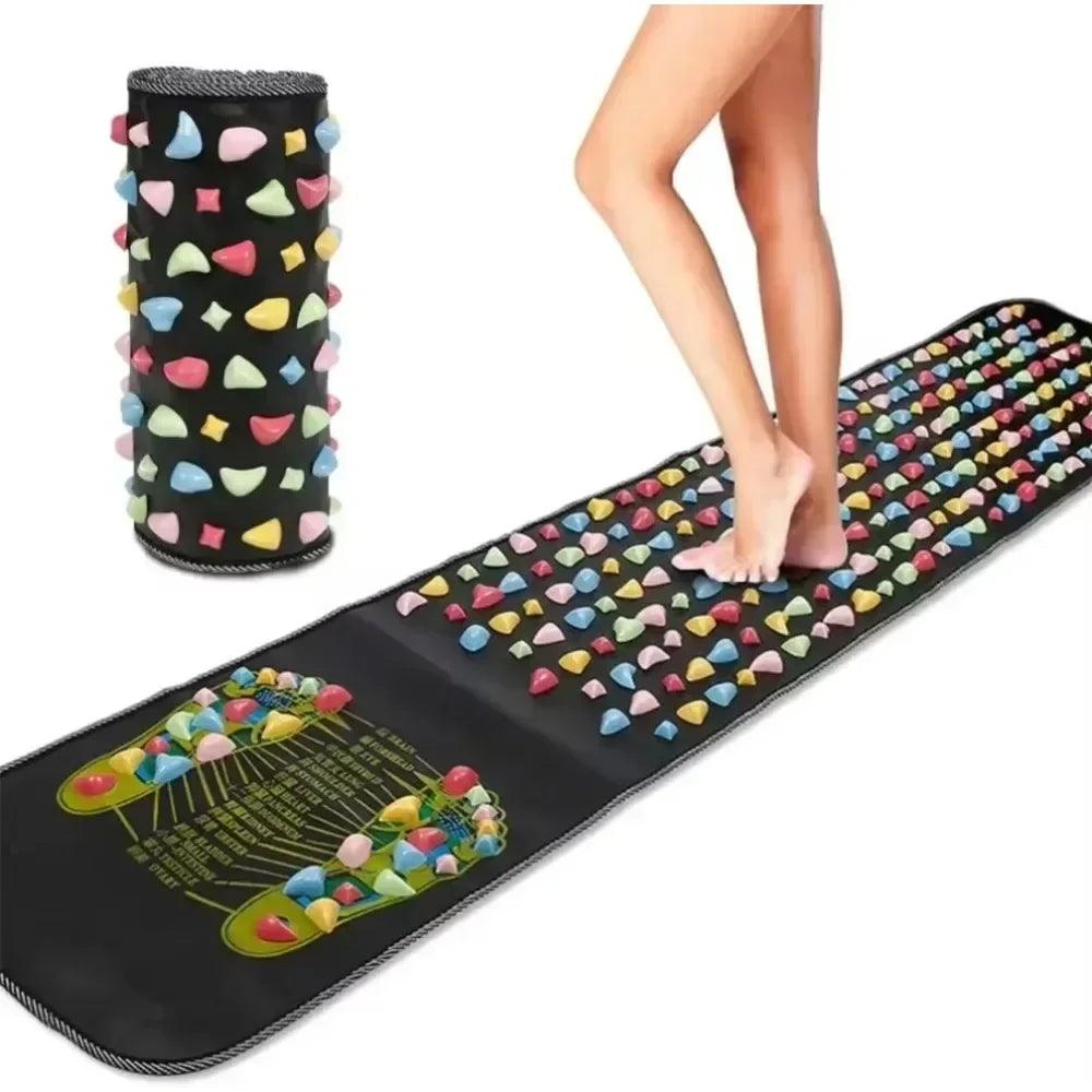 Foot Pressure Massage Pad for Relaxation and Health Benefits