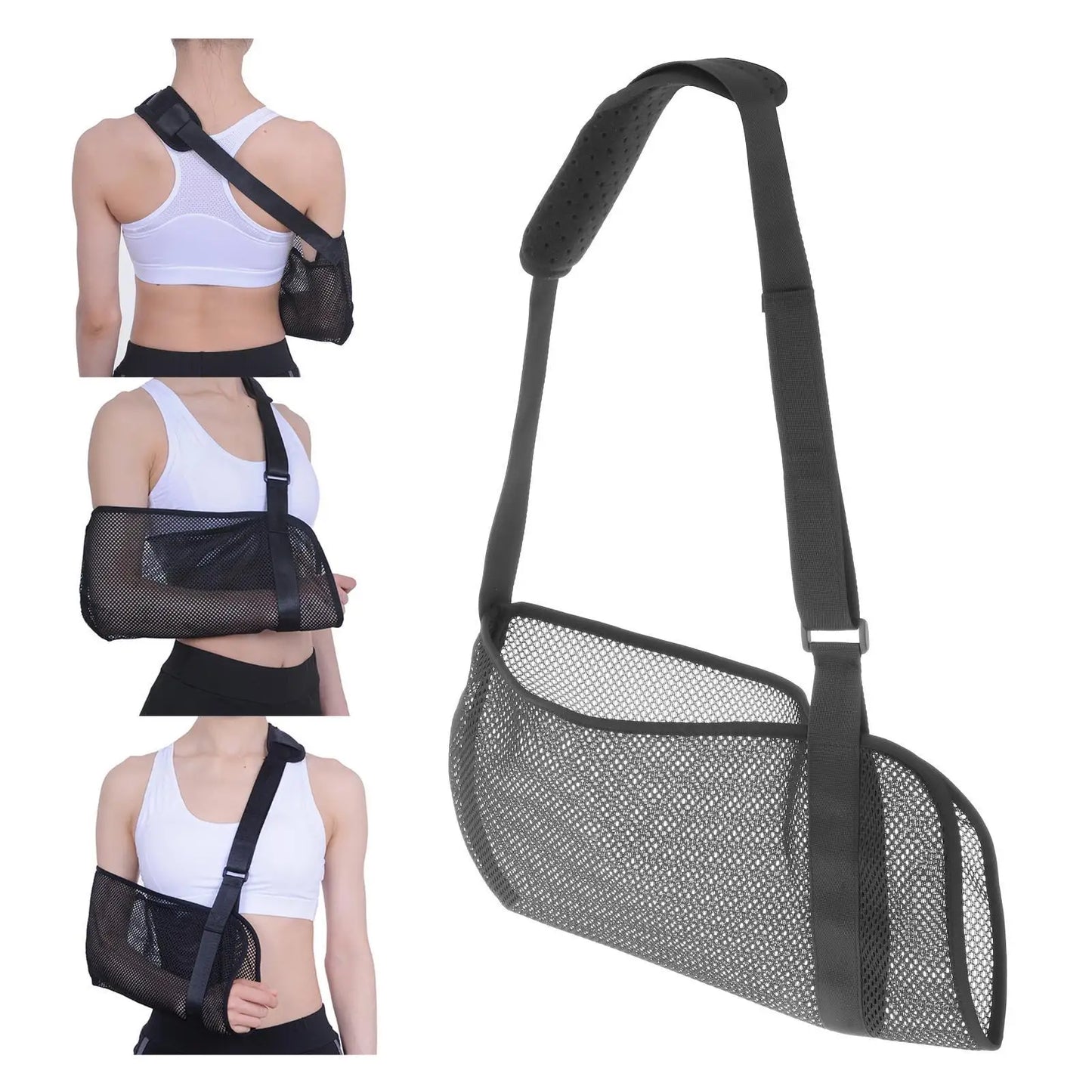 Comfortable Mesh Arm Sling for Support and Stability