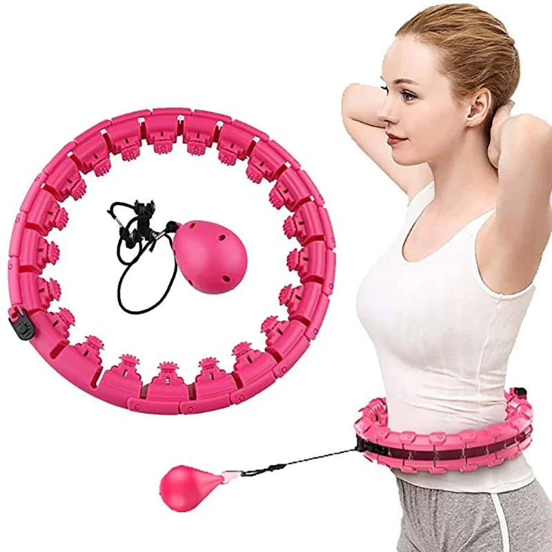 Slim Smart Waist Hoop for Effective Fitness Workouts