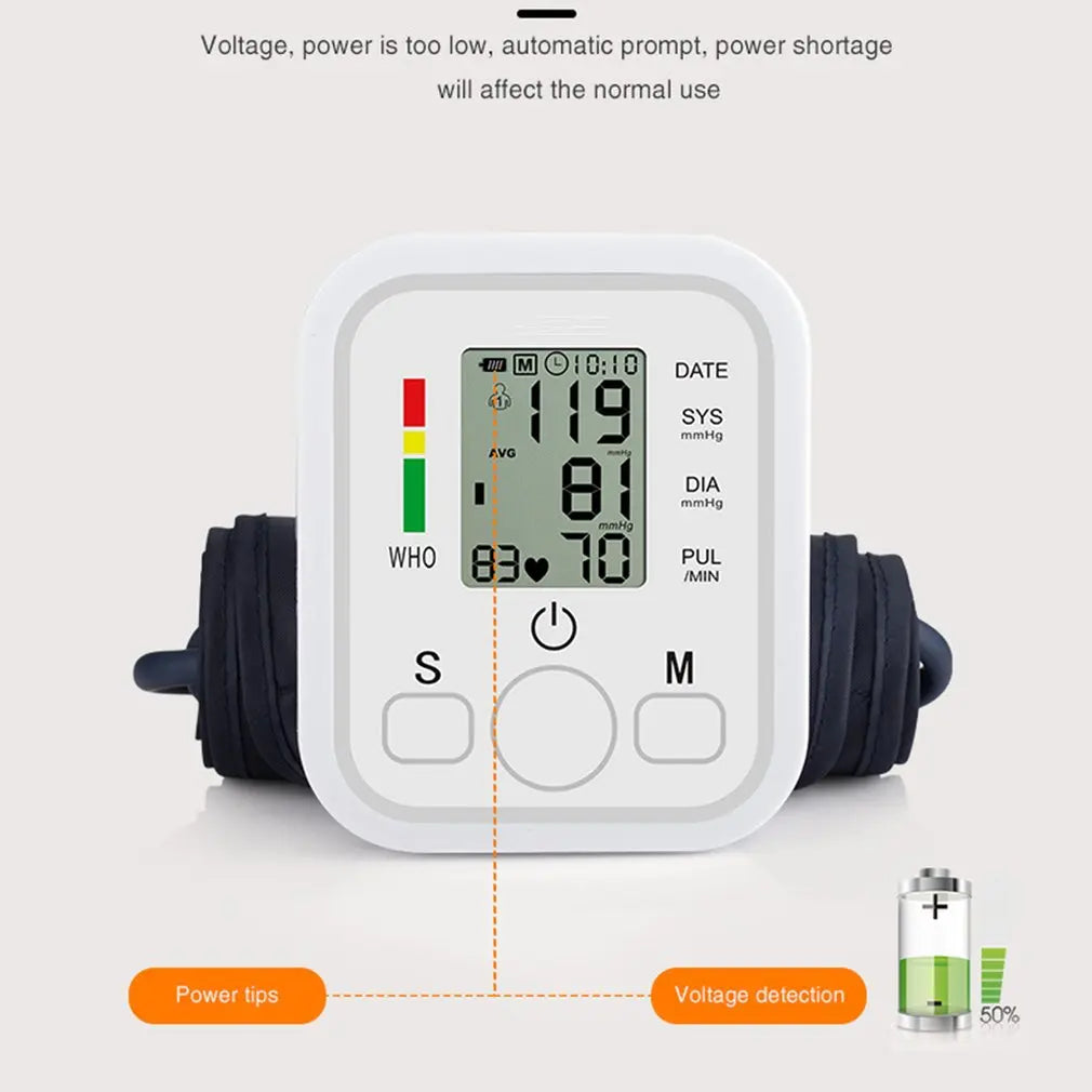 Electronic Blood Pressure Monitor for Accurate Health Tracking