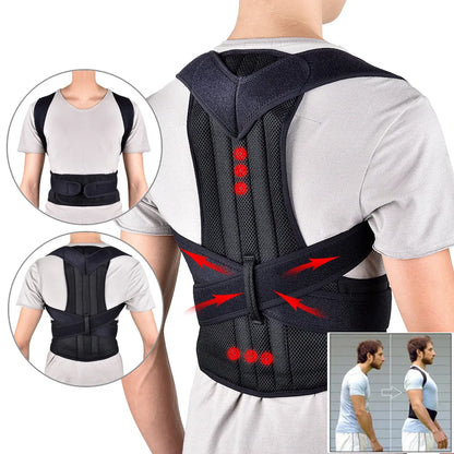 Posture Corrector Belt For Lumbar Support And Comfort