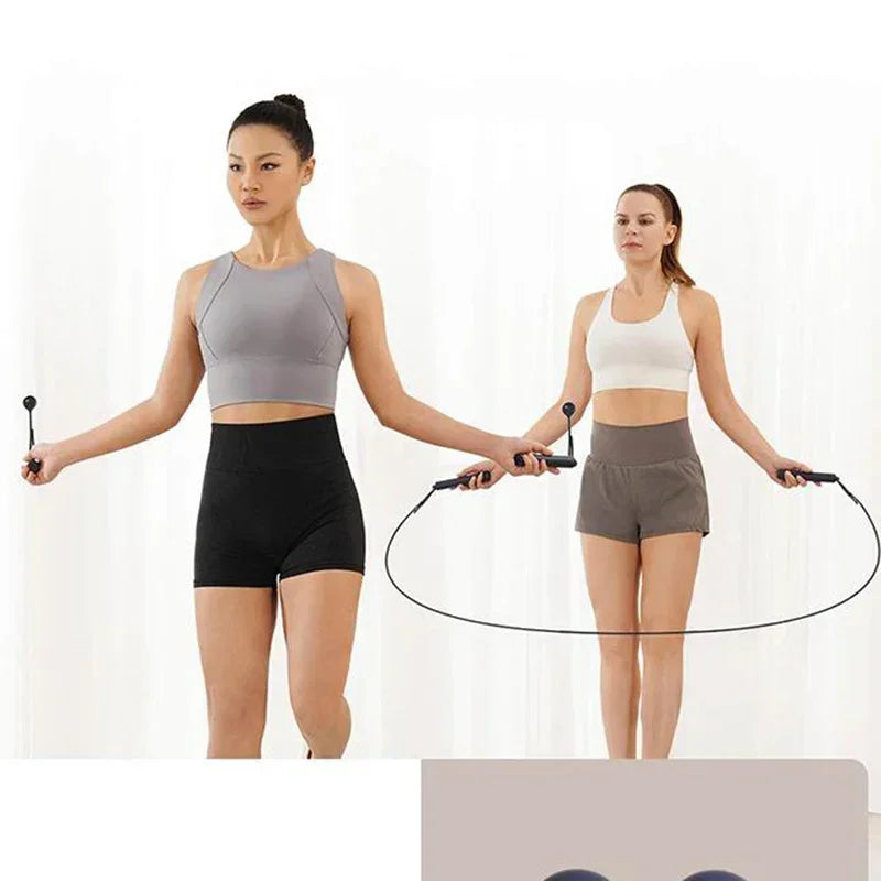 Smart Jump Rope With Counter And Fitness App Integration