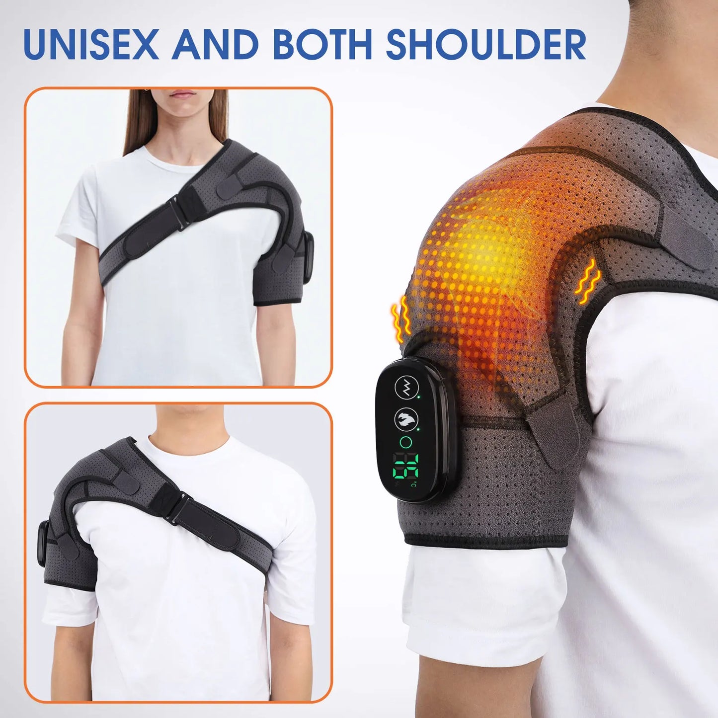 Electric Heating Shoulder Massager for Relaxation and Relief