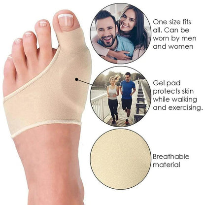 Toe Separator and Bunion Corrector for Foot Pain Relief