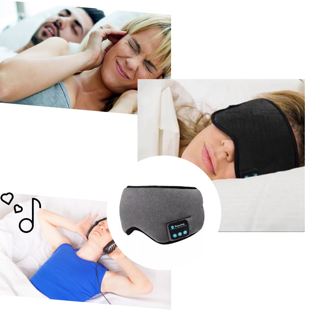 Bluetooth Sleep Mask For Ultimate Comfort And Relaxation