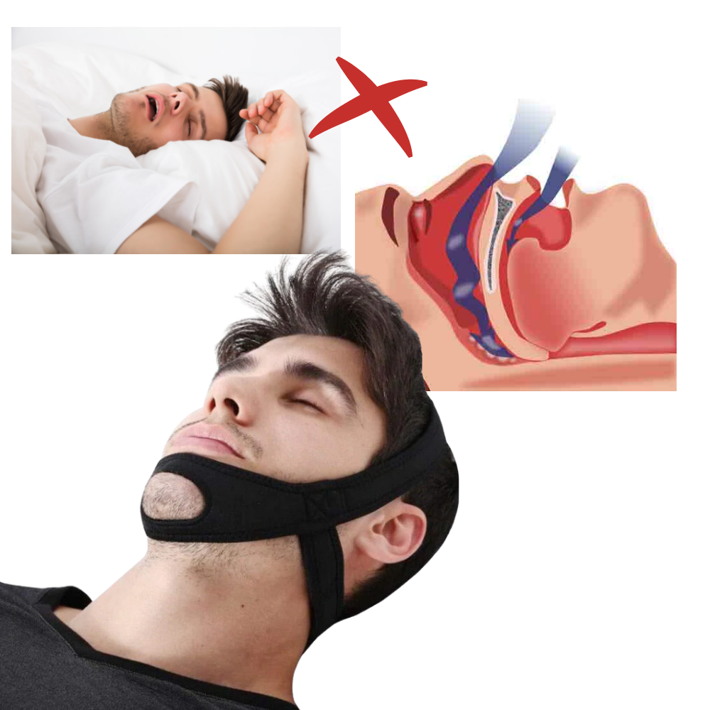 Snore Relief Strap For Comfortable Sleep And Peaceful Nights