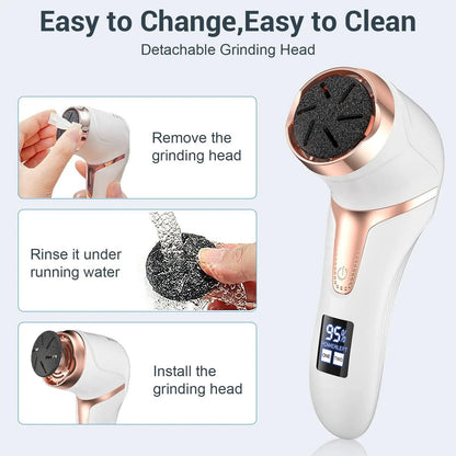 Electric Foot Grinder for Professional Pedicure and Callus Removal