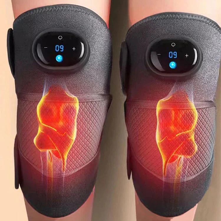 Comforting Heated Knee Pads for Pain Relief and Relaxation