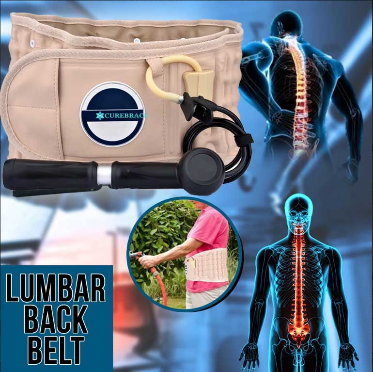 Inflatable Decompression Belt for Sciatica and Back Pain Relief