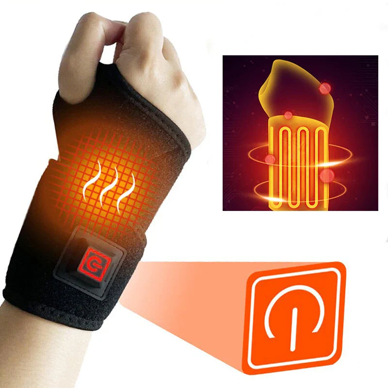 Wrist Heat Therapy Wrap for Pain Relief and Comfort