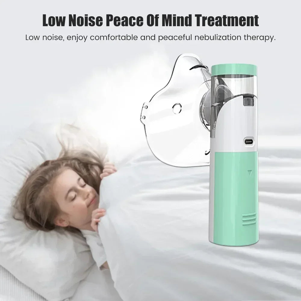 Portable Nebulizer for Easy Breathing Relief Anywhere You Go