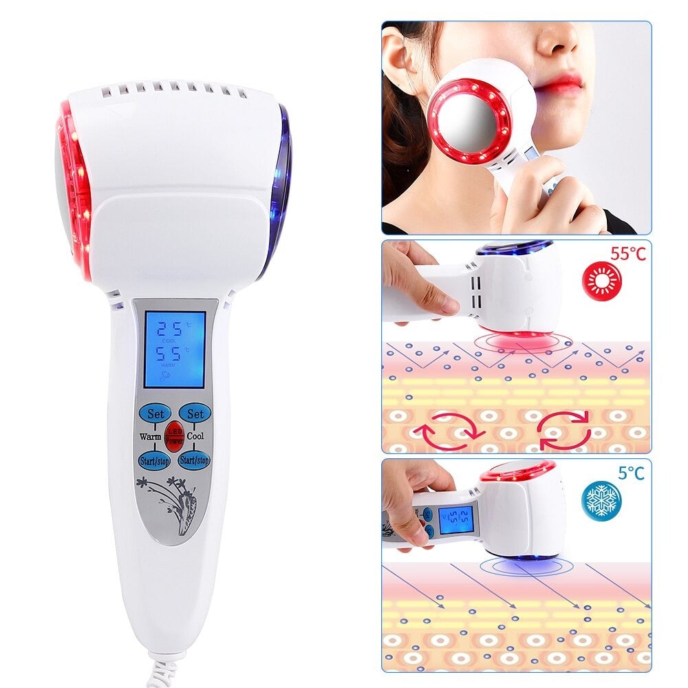 At-Home Facial Cryotherapy Device for Radiant Skin Revitalization