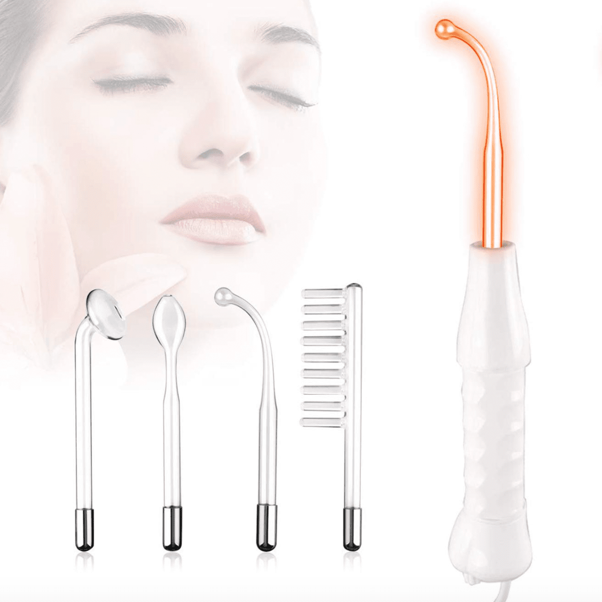 High Frequency Skin Therapy Wand for Radiant Complexion