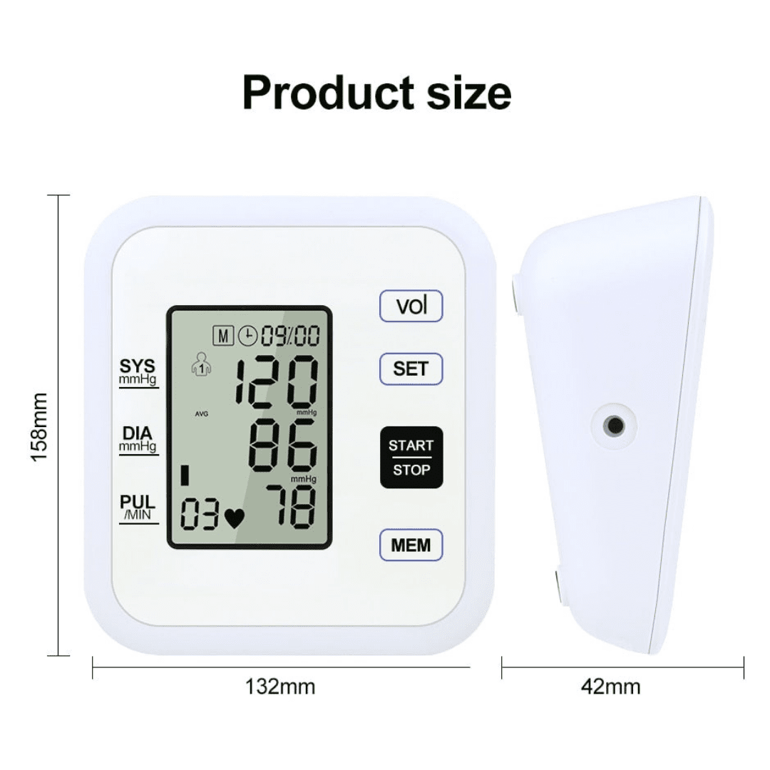 Smart Blood Pressure Monitor for Accurate Health Tracking