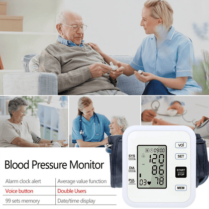 Smart Blood Pressure Monitor for Accurate Health Tracking