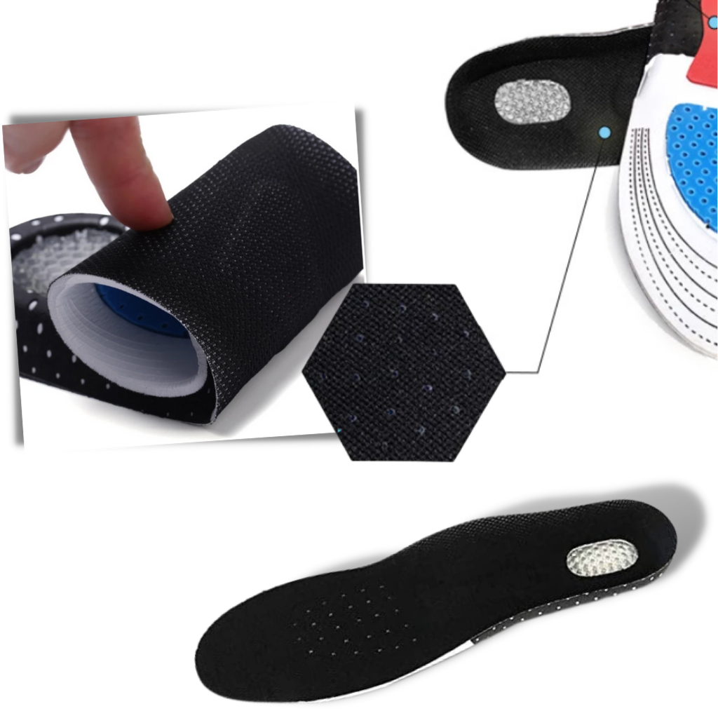 Comfort Gel Insoles For Enhanced Running Shoe Performance