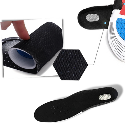 Comfort Gel Insoles For Enhanced Running Shoe Performance