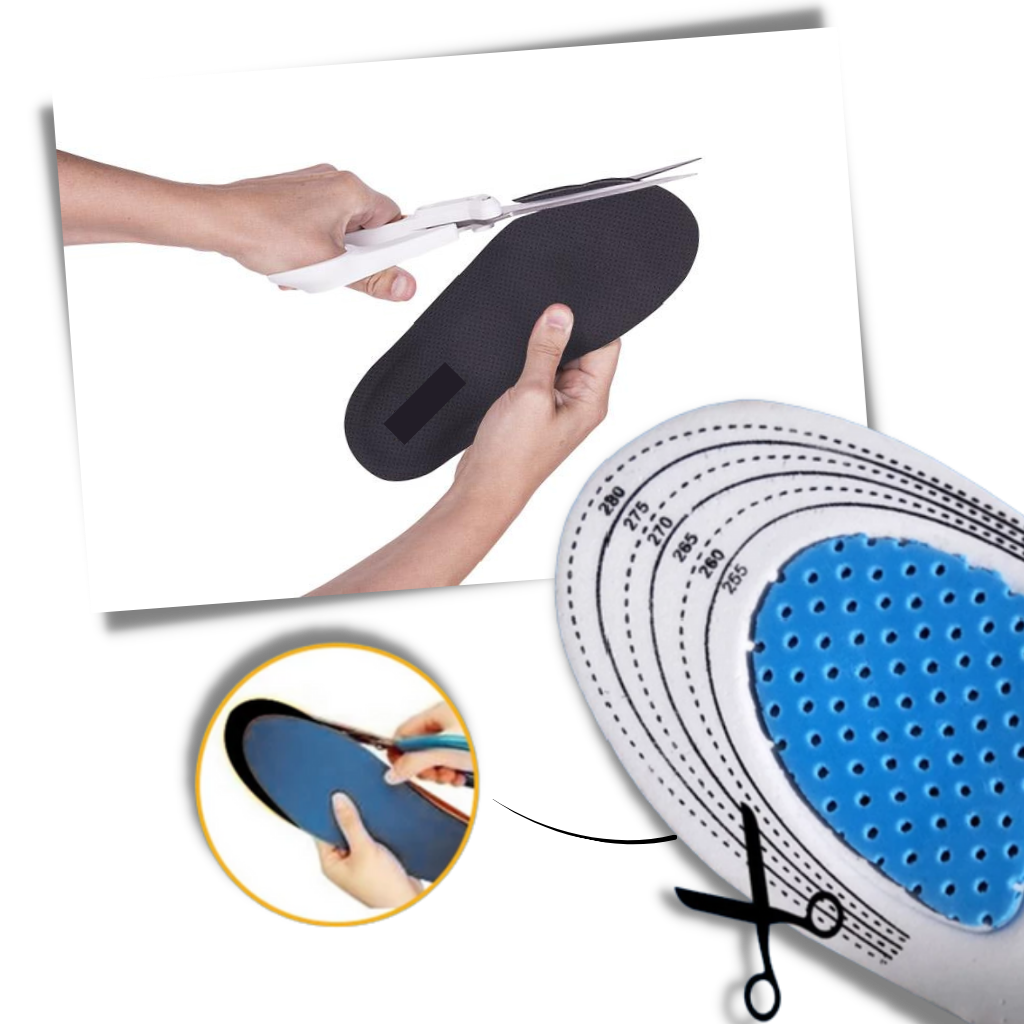 Comfort Gel Insoles For Enhanced Running Shoe Performance