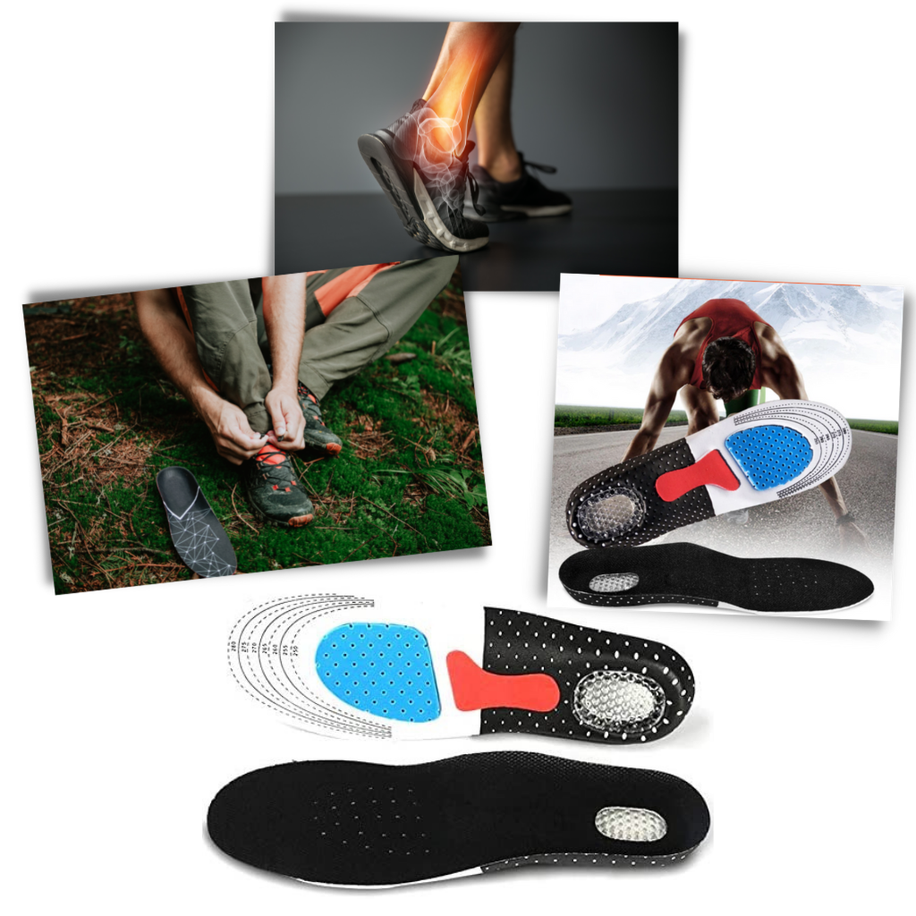 Comfort Gel Insoles For Enhanced Running Shoe Performance