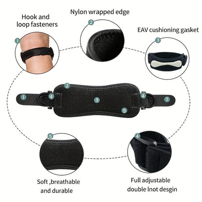 Patella Knee Strap for Pain Relief in Sports and Activities