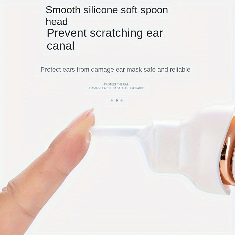 Electric Ear Cleaner Tool With Light And Charging Spoon