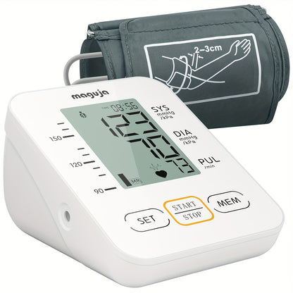 Automatic Upper Arm Blood Pressure Monitor with Upgraded Cuff