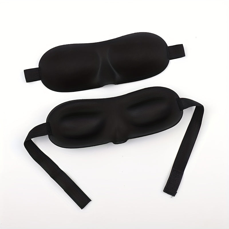 3D Blackout Sleep Mask - Ideal for Travel and Shift Work