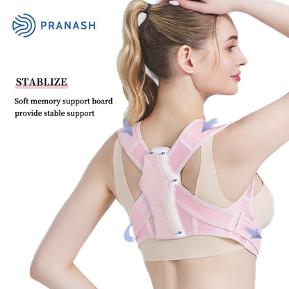 Adjustable Clavicle Posture Corrector for Neck and Back Relief