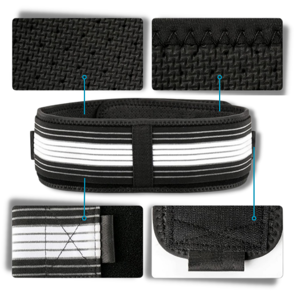 ComfortFit Adjustable Back Support Belt for Pain Relief