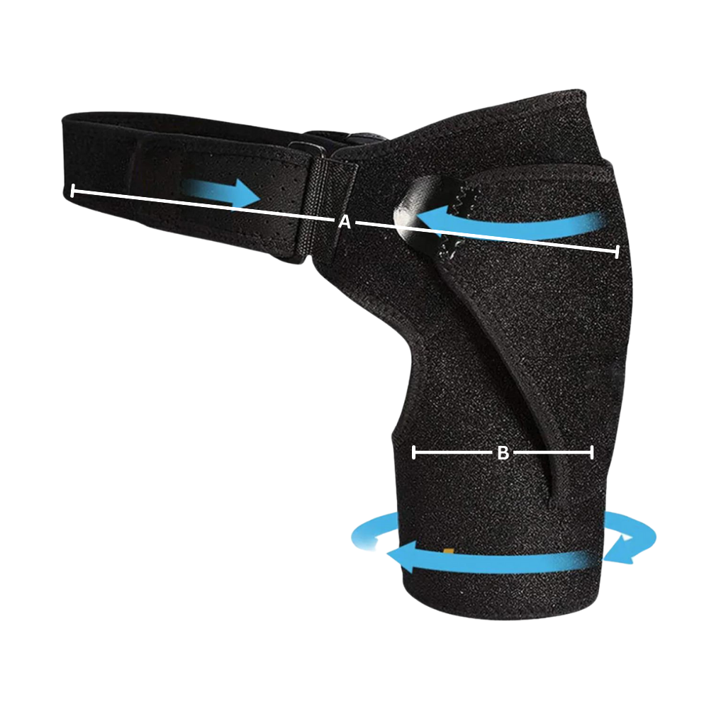 Versatile Shoulder Support Brace For Pain Relief And Stability