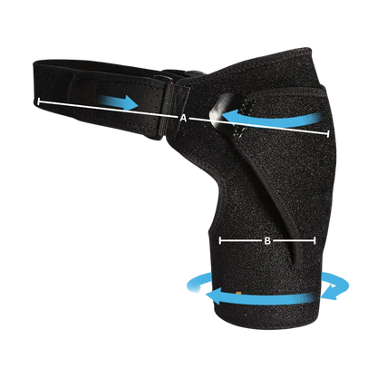 Versatile Shoulder Support Brace For Pain Relief And Stability