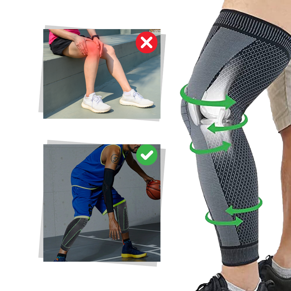 Comfort Grip Anti-Slip Compression Sleeve for Enhanced Support