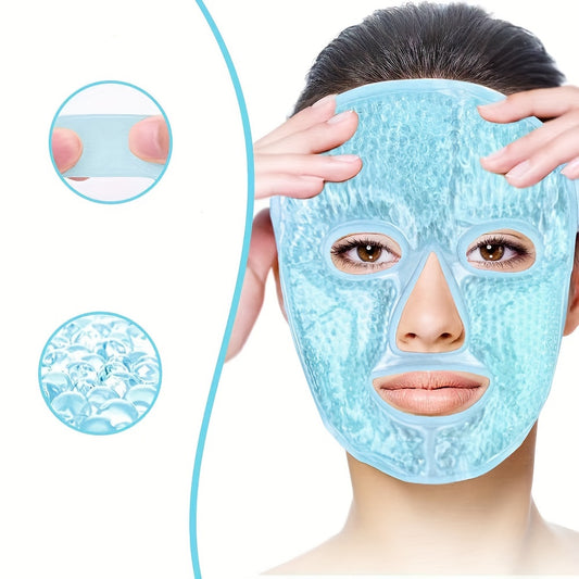 Therapeutic Gel Mask For Hot And Cold Compress Relief