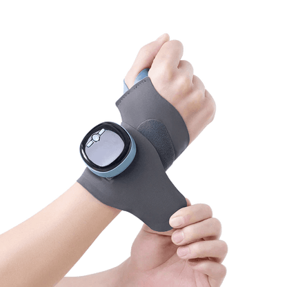 Heated EMS Wrist Massager for Pain Relief and Comfort