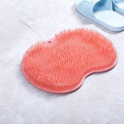 Silicone Bath Massage Pad: Exfoliating Foot and Back Scrubber