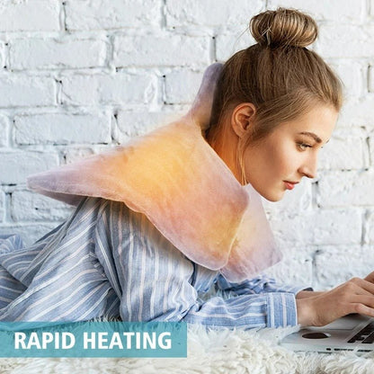 Back Neck And Shoulder Heating Pad For Pain Relief