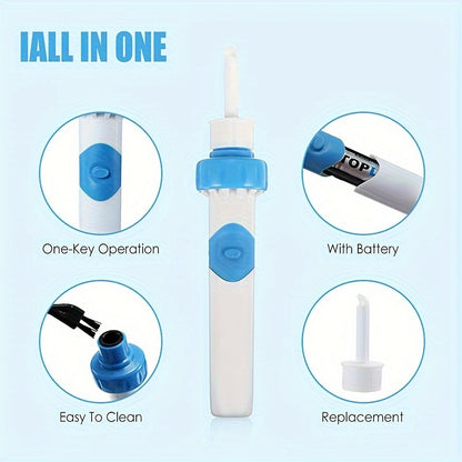 GentleCare Battery-Powered Ear Wax Removal Tool for Adults