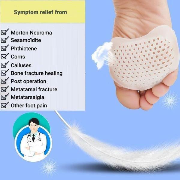 Comfortable Metatarsal Pads For Pain Relief - Pack of 2