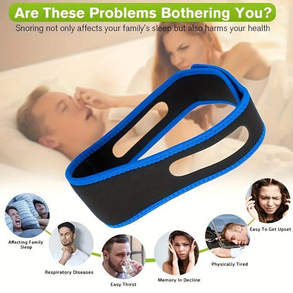 Chin Strap for Snoring Relief and Sleep Apnea Support