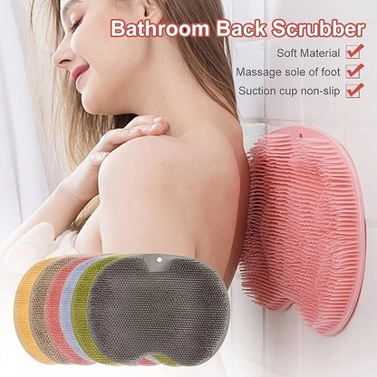 Silicone Bath Massage Pad: Exfoliating Foot and Back Scrubber