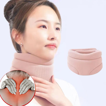 Cervical Comfort Neck Brace - Adjustable Support for Sleep and Pain