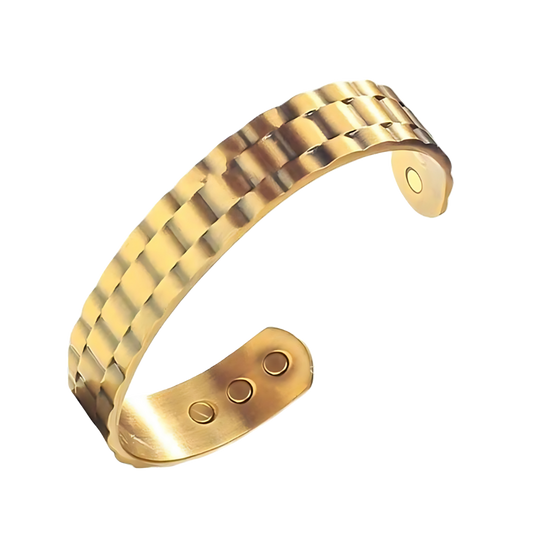 Copper Magnetic Therapy Bracelet for Pain Relief and Wellness