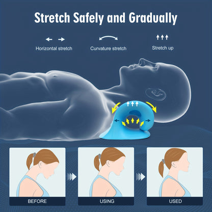 EVA Neck And Shoulder Relaxer For Cervical Spine Alignment