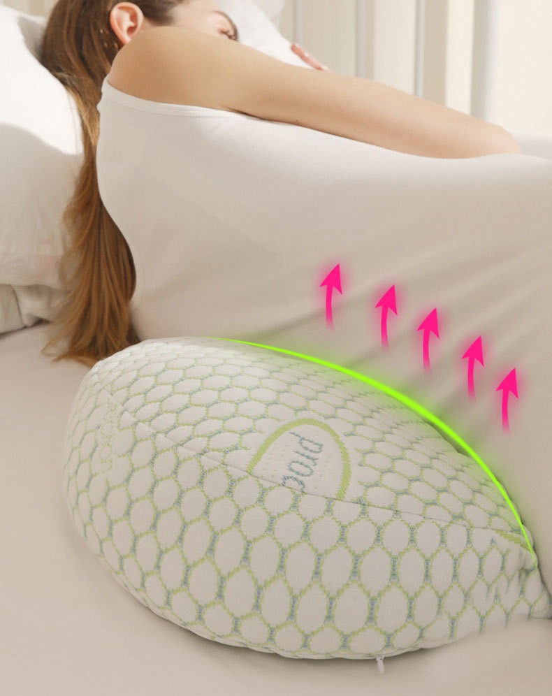 Three-in-one Pregnancy Pillow for Comfortable Side Sleeping