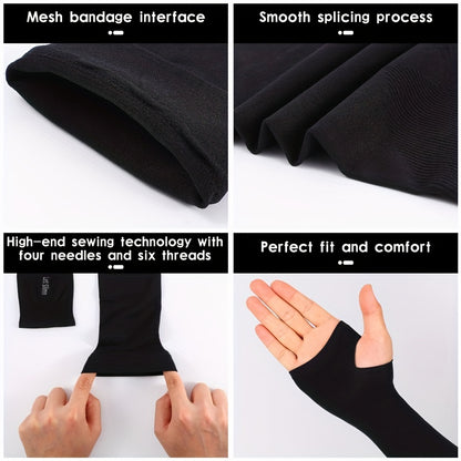 Ice Silk Arm Sleeves For UV Protection And Comfort