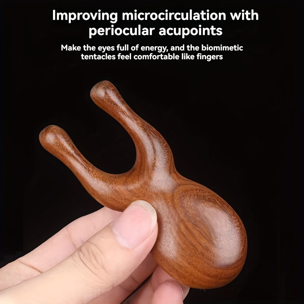 Sandalwood Nasal Massager Comb for Eye Fatigue Relief